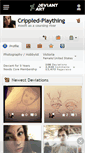 Mobile Screenshot of crippled-plaything.deviantart.com