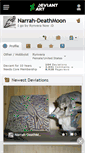 Mobile Screenshot of narrah-deathmoon.deviantart.com