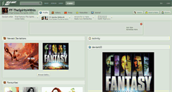 Desktop Screenshot of ff-thespiritswithin.deviantart.com