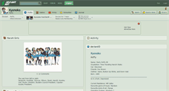 Desktop Screenshot of kyonoko.deviantart.com