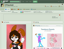 Tablet Screenshot of htfneoheidi.deviantart.com