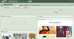 Desktop Screenshot of jamesmarquis2.deviantart.com