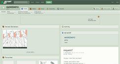 Desktop Screenshot of maskedmiyu.deviantart.com