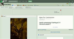 Desktop Screenshot of enma-darei.deviantart.com