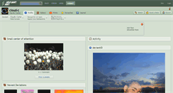 Desktop Screenshot of cloud-c.deviantart.com