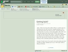 Tablet Screenshot of don-ko.deviantart.com