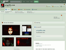 Tablet Screenshot of ericgriffin-club.deviantart.com