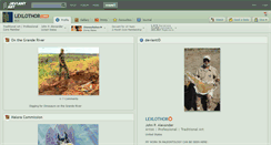 Desktop Screenshot of lexlothor.deviantart.com