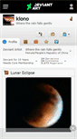 Mobile Screenshot of kiono.deviantart.com