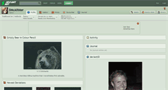 Desktop Screenshot of dmcallister.deviantart.com