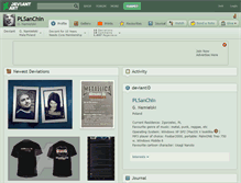 Tablet Screenshot of plsanchin.deviantart.com