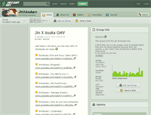 Tablet Screenshot of jinxasuka.deviantart.com