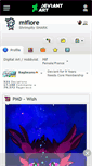 Mobile Screenshot of miflore.deviantart.com