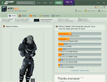 Tablet Screenshot of m591.deviantart.com