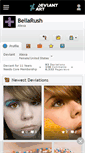 Mobile Screenshot of bellarush.deviantart.com