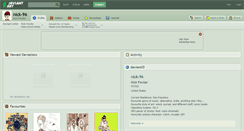 Desktop Screenshot of nick-96.deviantart.com