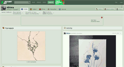 Desktop Screenshot of albiona.deviantart.com