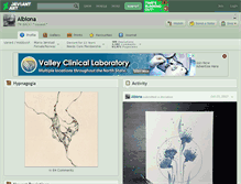 Tablet Screenshot of albiona.deviantart.com