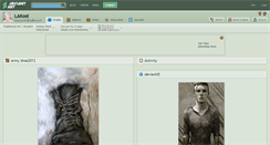 Desktop Screenshot of lakost.deviantart.com