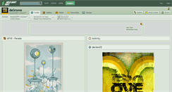Desktop Screenshot of dagroove.deviantart.com