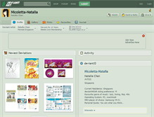 Tablet Screenshot of nicoletta-natalia.deviantart.com