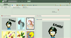 Desktop Screenshot of apaddy.deviantart.com