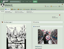 Tablet Screenshot of defpotec22.deviantart.com