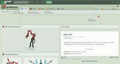 Desktop Screenshot of gushatesyou.deviantart.com