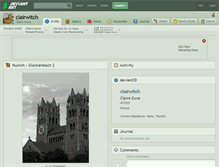 Tablet Screenshot of clairwitch.deviantart.com