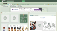 Desktop Screenshot of kiothinan.deviantart.com