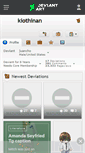 Mobile Screenshot of kiothinan.deviantart.com