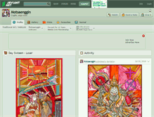 Tablet Screenshot of motsaenggin.deviantart.com