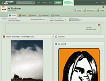 Tablet Screenshot of mrstuntman.deviantart.com