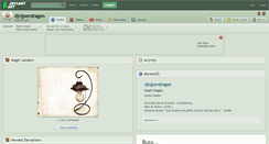 Desktop Screenshot of djnjpendragon.deviantart.com