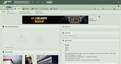 Desktop Screenshot of kotty.deviantart.com
