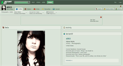 Desktop Screenshot of d0lli3.deviantart.com