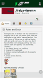 Mobile Screenshot of jiraiya-harem.deviantart.com