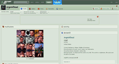 Desktop Screenshot of angelofdead.deviantart.com