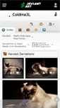 Mobile Screenshot of coldma3l.deviantart.com