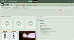 Desktop Screenshot of lo-ruke.deviantart.com