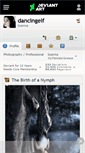 Mobile Screenshot of dancingelf.deviantart.com