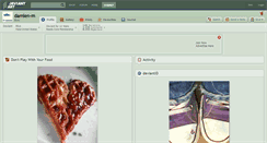Desktop Screenshot of damien-m.deviantart.com
