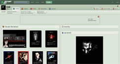 Desktop Screenshot of emr.deviantart.com