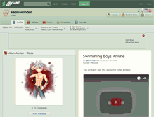 Tablet Screenshot of kaenweinder.deviantart.com