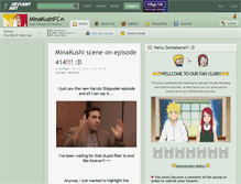 Tablet Screenshot of minakushfc.deviantart.com