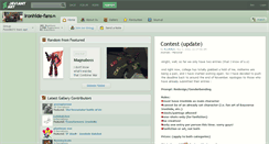 Desktop Screenshot of ironhide-fans.deviantart.com
