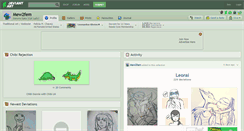 Desktop Screenshot of mew2fem.deviantart.com