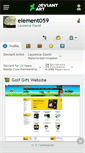 Mobile Screenshot of element059.deviantart.com