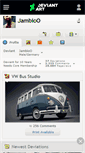 Mobile Screenshot of jambioo.deviantart.com