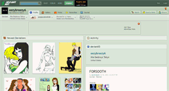 Desktop Screenshot of eezybreezy6.deviantart.com